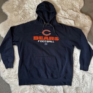Vintage Blue Chicago Bears Hoodie